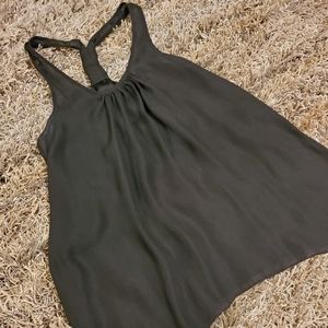 Black Hankercheif Racerback tank